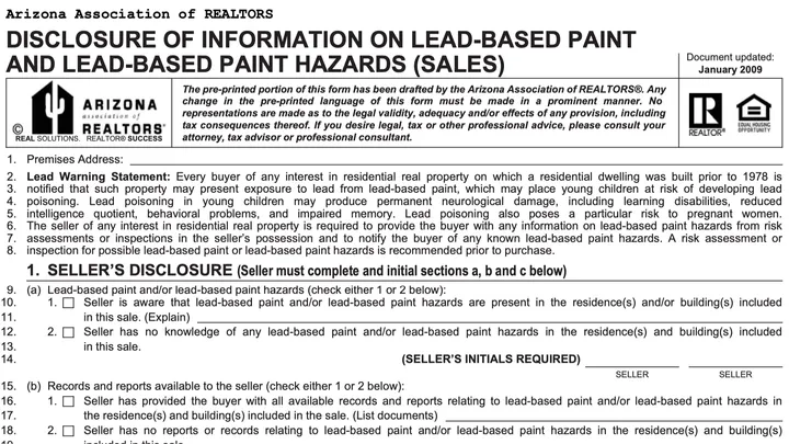 Lead Based Paint Disclosure